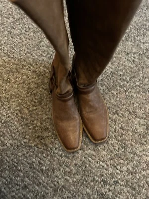 Botas de Ingeniero Abilene Cuero Marrón 9195 Mujer’s Talla 7 M Foto 1 de 4