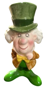 Vintage Walt Disney Prod. MAD HATTER Alice In Wonderland Ceramic Figurine Japan - Picture 1 of 6