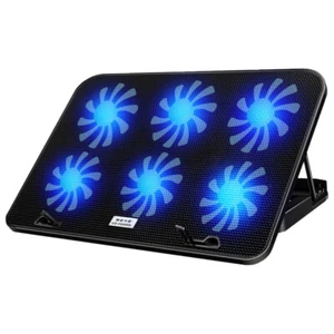 Laptop Fan Laptop Cooling Stand 6 Fans Gaming Laptop Stand Laptop Fans - Bild 1 von 12