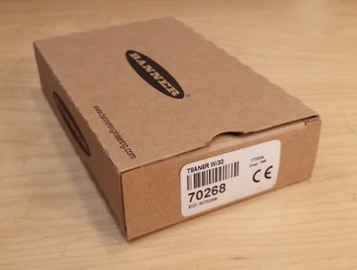 Banner T8AN6R W/30 T8 Series opposed mode receiver sensor with NPN, Light Operat - Image 1 of 3