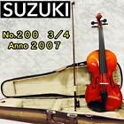 Suzuki No.200 3/4 Violin Anno2007 For Home Use