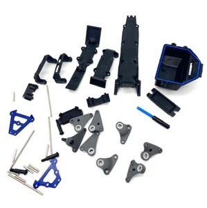 Fits Traxxas 1/16 E-revo 71076-3 - SKID PLATES receiver Box Hinge pins rockers - Picture 1 of 1