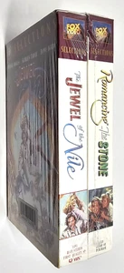 Romancing the Stone & The Jewel of the Nile VHS Brand New Sealed Value Pack 1985 - Picture 1 of 12