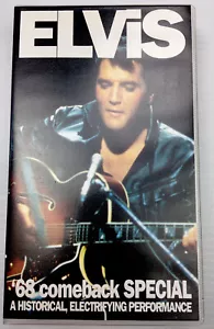 Cinta de casete de video VHS especial de regreso de Elvis Presley '68 PAL G 1991 - Imagen 1 de 5