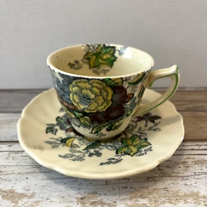 VTG Royal Doulton The Kirkwood Demitasse Cup and Saucer Espresso D.5130 - Imagen 1 de 7