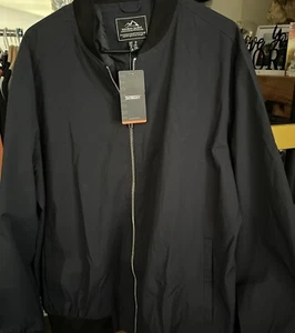 TacVasen Men's Lightweight Spring Fall Casual Windbreaker Bomber Jacket XL Navy - Picture 1 of 11