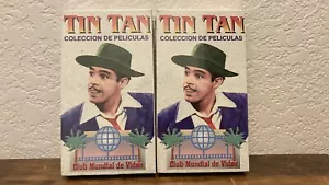 2 Vintage Blech hellbraun spanische Sammlung werkseitig versiegelt VHS Kassettenbänder - Bild 1 von 4