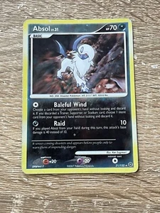 Pokemon Absol 21/132 Secret Wonders Set Holo Inverso - Imagen 1 de 2