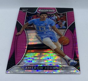 Cameron Johnson RC 2019 Panini Prizm Draft Picks PINK SHIMMER SP UNC Suns