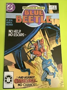 Blue Beetle #20 Catalyst Millennium Week 2 Len Wein 1988 Comic DC Comics F - Picture 1 of 11