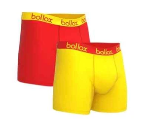 Bollox Red & Yellow Two Pack - Picture 1 of 4