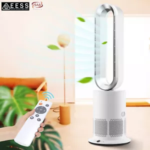 ANGELO Bladeless Cool Heat Electric Tower Fan Timer Airflow Purification 3IN1 - Picture 1 of 5