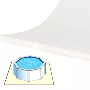 Tappeto materassino morbido da fondo 5,50 x 4 m per piscina fuoriterra - Foto 1 di 2