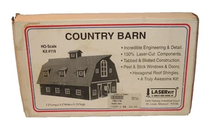 American Model Builders Laser Ho Scale Kit #119 Country Barn - Picture 1 of 3