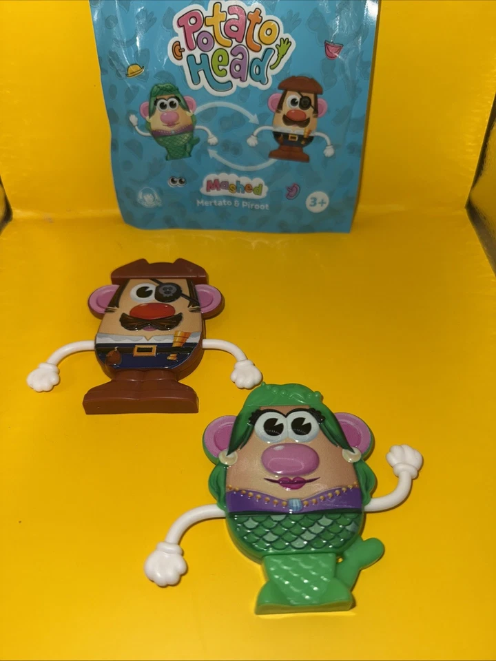 Juguetes de comida para niños Wendy's Mr. & Mrs. Cabezal de patata 2025 Foto 1 de 1