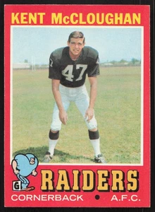 1971 Topps #137 Kent McCloughan Oakland Raiders NR-MINT HIGH QUALITY! - Picture 1 of 2