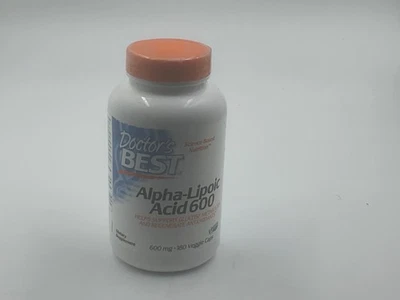 Ácido alfa lipoico Doctor's Best 600 600 mg 180 cápsulas vegetales, caducidad 26/01 Foto 1 de 4