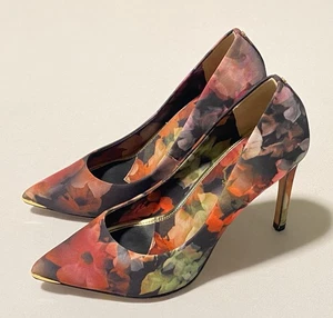 Ted Baker Floral Stiletto Pointed Toe High Heel Pumps Damen Schuh Gr. 37,5 / US 7 - Bild 1 von 22