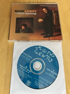 Mark Lowry 2 Cd Single Lot Promo Advance Rare I Don’t Belong I Know I Know - Picture 1 of 2