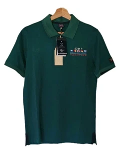 PAUL and SHARK Polo Shirt Mens S Racing Green Archivio 1998 Giraglia Cup - Picture 1 of 21