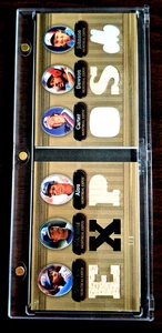 2007 Triple Threads Double Combo Relics Booklet #23 Expos Gold SP /9 Pedro/Randy - Picture 1 of 3