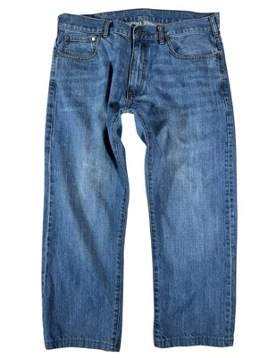 Pantalones de mezclilla de pierna recta BROOKS BROTHERS lavado medio "346" para hombre talla 38 X 25 Foto 1 de 4