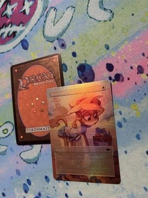 Swords To Plowshares My Little Pony lámina de arte completa Magic The Gathering tarjeta de prueba de juego  Foto 1 de 2