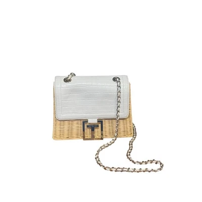 Ted Baker Jaylisi Crudo Inmitación Croc Bandolera Cesta Bolso Cartera  Foto 1 de 4