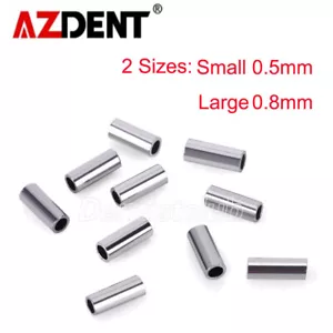 Mini paradas de ortodoncia dental AZDENT para cables de arco redondo 0,5 mm/0,8 mm - Imagen 1 de 10