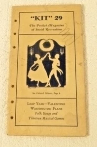 Vintage Booklet: 1932 KIT "29" Pocket Magazine - Bild 1 von 6
