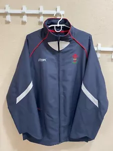 Wales 2004 Zip Jacket Rugby Union Reebok Vintage Size L - Picture 1 of 15