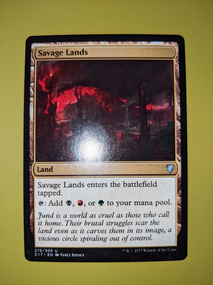 Savage Lands x1 Commander 2017 1x Magic the Gathering MTG - Image 1 of 1