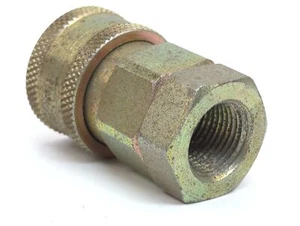 Dixon Valve 3VF3-E Steel V-Series Snap-Tite 3/8” Unvalved Female Coupler Fitting - Picture 1 of 2