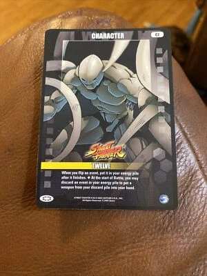 Tarjeta coleccionable Street Fighter Epic Battles C7 doce personajes Foto 1 de 2