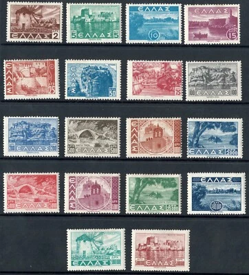 Greece Architecture & Monuments Set – 1950s-60s – DRACHMA – Tourism & Heritage - Image 1 of 2