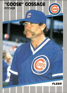1989 Fleer #425 "Goose" Gossage - Picture 1 of 2