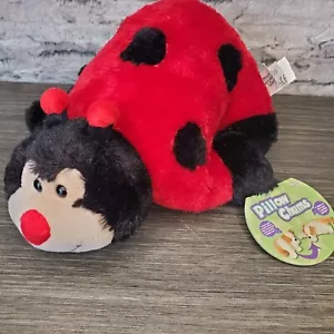 Almohada Kelly Toys Chums 12" DOTTY the Ladybug Almohada de Peluche Etiquetas Originales 2013 - Imagen 1 de 8