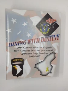 2005-2007 US Army 101st Airborne Division Cookbook Fort Campbell KY OIF Soldiers - Picture 1 of 6