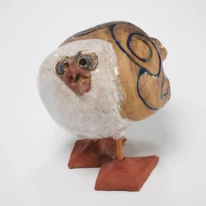 Kaolin Davis Studio Pottery Stoneware Ceramic Bird Sculpture 1991 Signed - Picture 1 of 6
