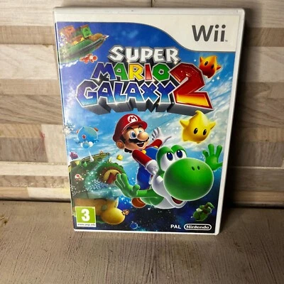 Super Mario Galaxy 2 NINTENDO WII GIOCO MULTILINGUA TESTATO E FUNZIONANTE - Immagine 1 di 4