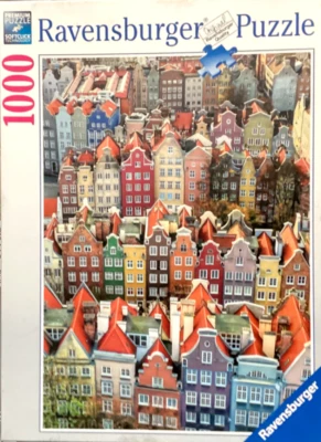 Ravensburger 1000 pc Gdansk, Poland, by Arden 2021 jigsaw puzzle HTF NIB - Image 1 of 2
