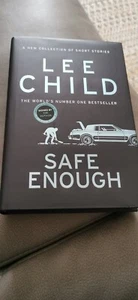 Signed Lee Child SAFE ENOUGH & Other Stories Novel 1st Ed HB (2024) - Picture 1 of 6