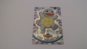 2000 Topps Chrome Pokemon Series 1 #07 Squirtle Base Card Perfect Corners