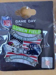 SEATTLE SEAHAWKS VS Arizona Cardinals Game day Pin 11/24/2024 NEW - Picture 1 of 1