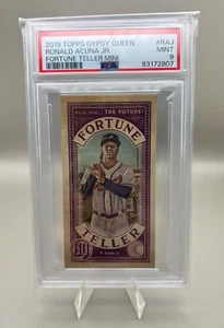 2019 Topps Gypsy Queen Ronald Acuna Jr Fortune Teller Mini PSA 9 Braves - Picture 1 of 1