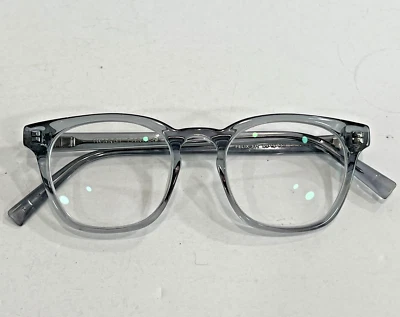 Warby Parker Felix  371 gray clear smoke Eyeglasses Frames Only 49-19 145 - Image 1 of 4