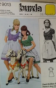 Burda 29013 Ladies Octoberfest Dress Costume German Sewing  pattern 38-42 - Picture 1 of 3