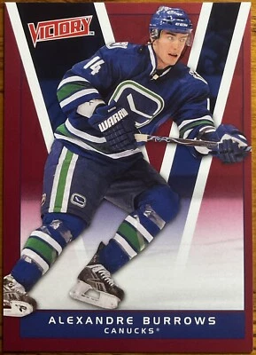 2010-11 Upper Deck Victory Red Alexandre Burrows #185 Vancouver Canucks - Image 1 of 2