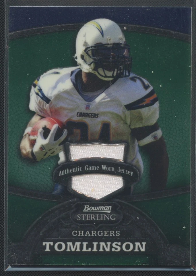 2008 Bowman Sterling #63 LaDainian Tomlinson /249 Jerseys Green - Image 1 of 1