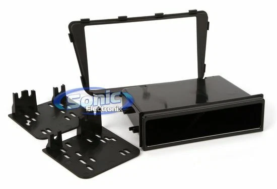 Комплект для установки на приборную панель Metra 99-7347B одинарный/двойной DIN для Hyundai Accent 2012-up годов выпуска - Изображение 1 из 1